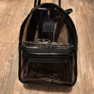 Herschel Clear/Black Backpack